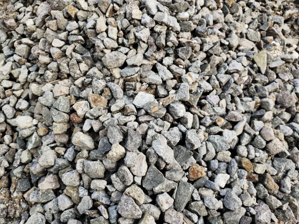 Crushed gravel